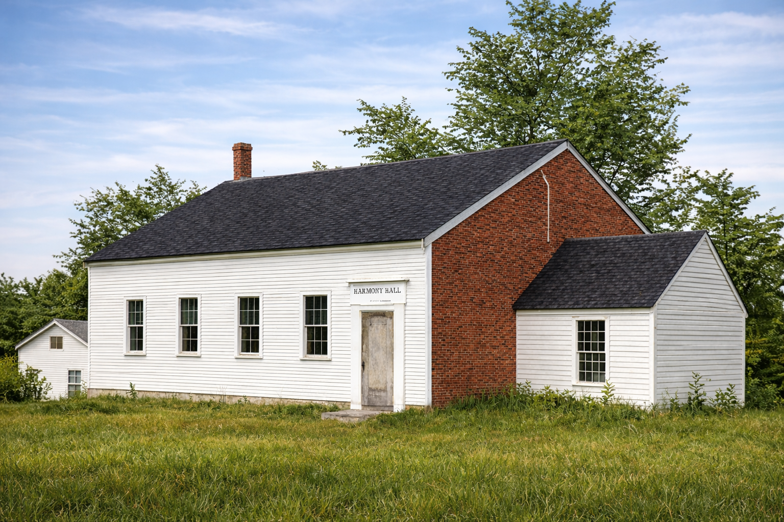 Harmony Hall, colorized